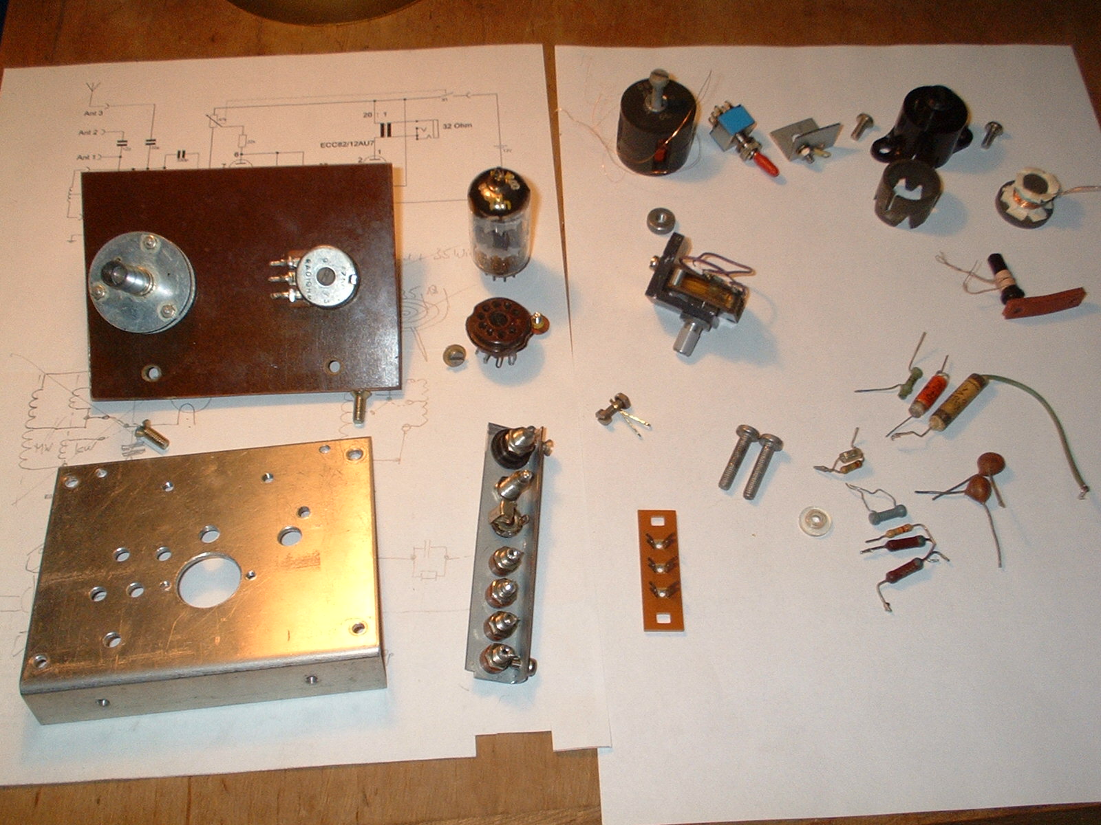 Bauteile Radiomann
